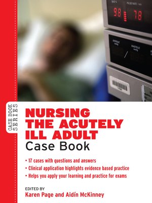 cover image of Nursing the Acutely Ill Adult Case Book